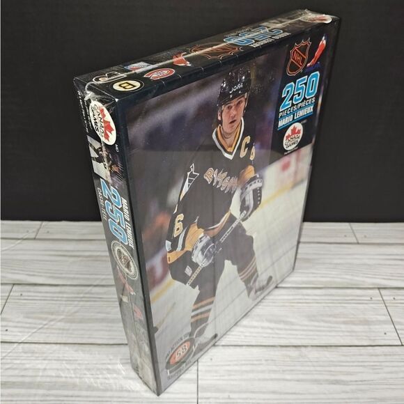 Vintage 1993 NHL Mario Lemieux Pittsburgh Penguins 250 Piece Puzzle #30900-9 New - Picture 6 of 6